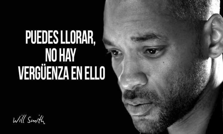 frase de will smith sobre llorar