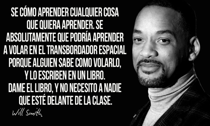 frase de will smith sobre aprender