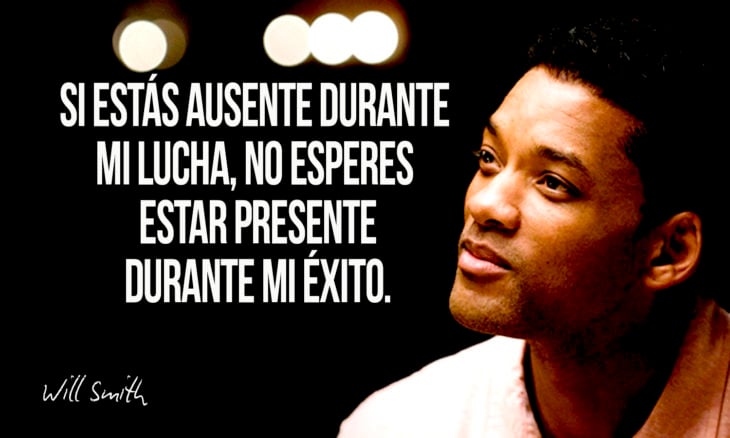 frase de will smith sobre éxito