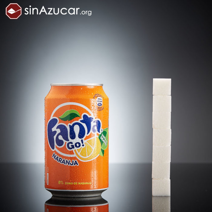 Cuanto azúcar contiene fanta