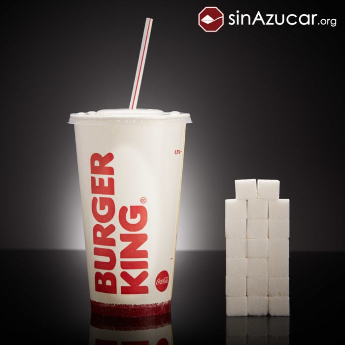 Cuanto azúcar contiene burger king