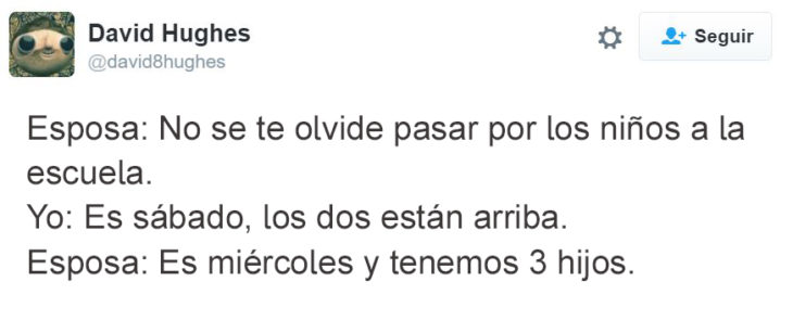 Tuits paternidad - no se te olvide pasar por los niños