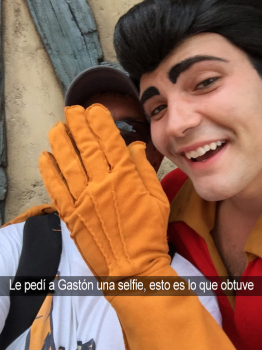 selfie con gastón 