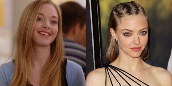 amanda seyfried antes y después de mean girls