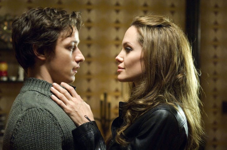 Angelina Jolie y James McAvoy