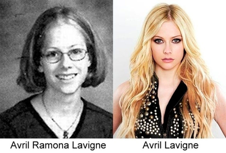 antes y después de avril lavigne