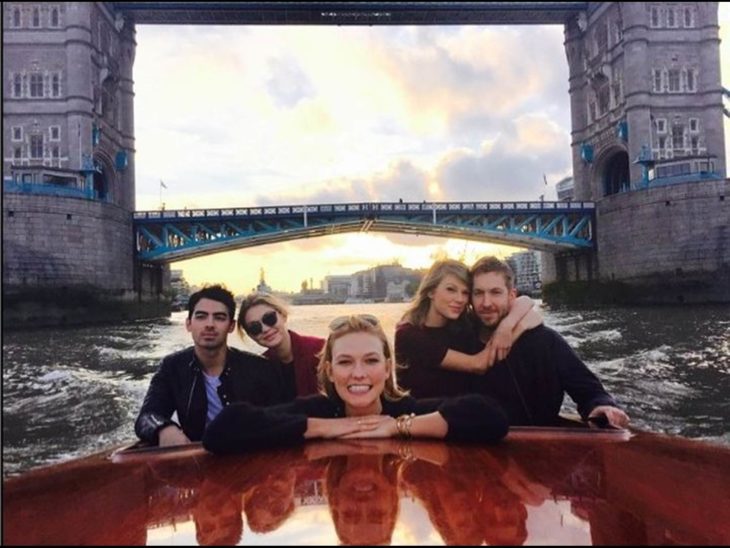 taylor Swift, Calvin Harris, Karlie Kloss, Gigi Hadid And Joe Jonas