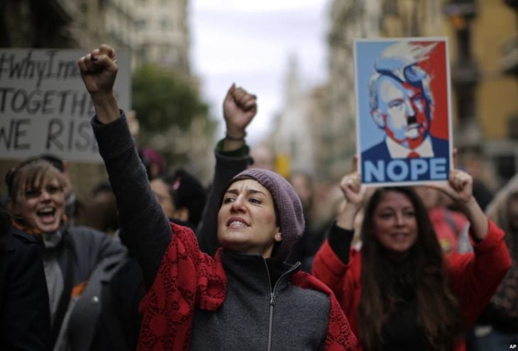 protesta de las mujeres en españa