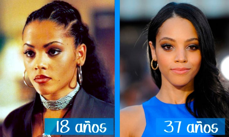 Bianca Lawson en su juventud y ahora