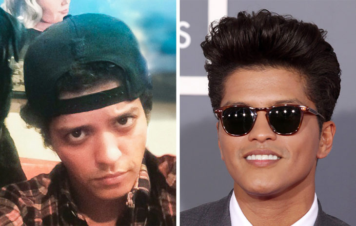 bruno mars antes y ahora