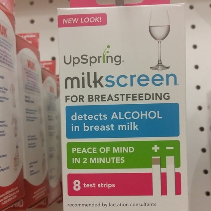  detector de alcohol para leche materna
