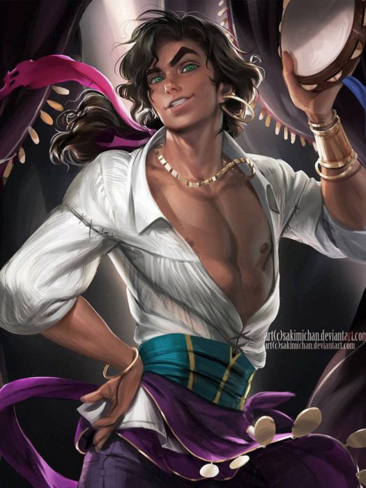 esmeralda de el jorabo de notredame hombre