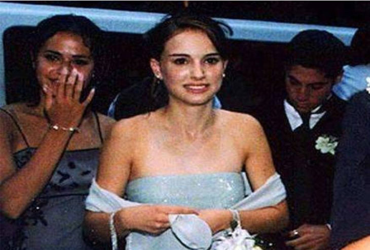 natalie portman el día de su graduación