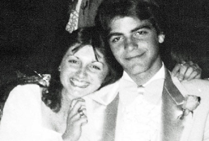 george clooney el día de su graduación