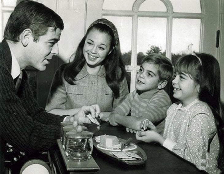 george clooney cuando tenía 7 años