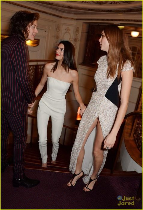 Harry Styles , Kendall Jenner y Cara Delevigne