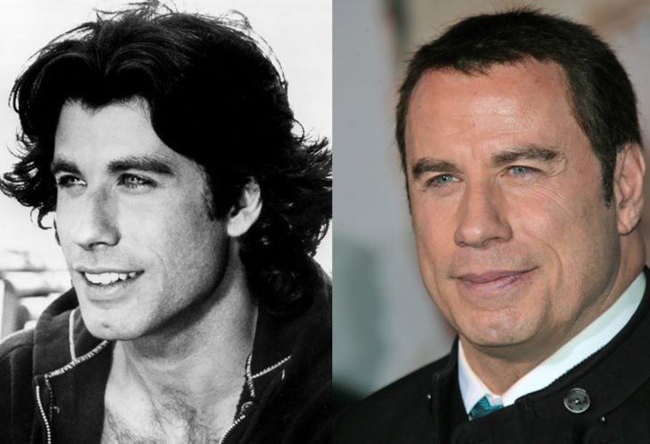 john travolta antes y después