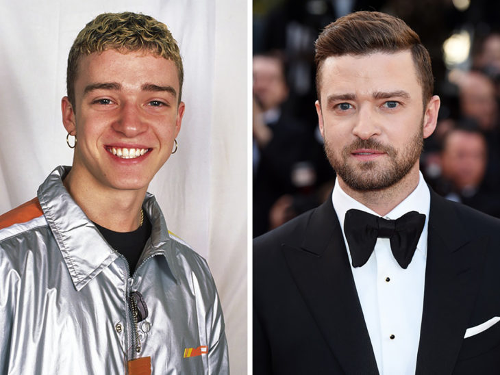 justin timberlake antes y ahora