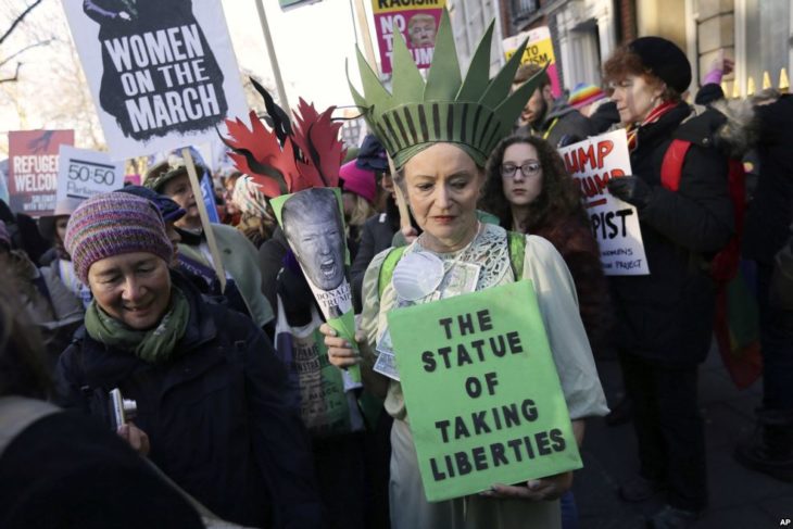 marcha de las mujeres en londres