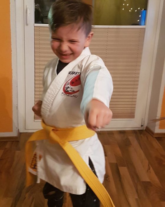 niño karateca 