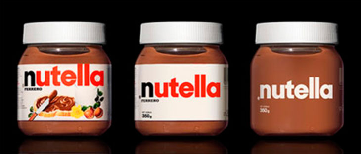 envase de nutella