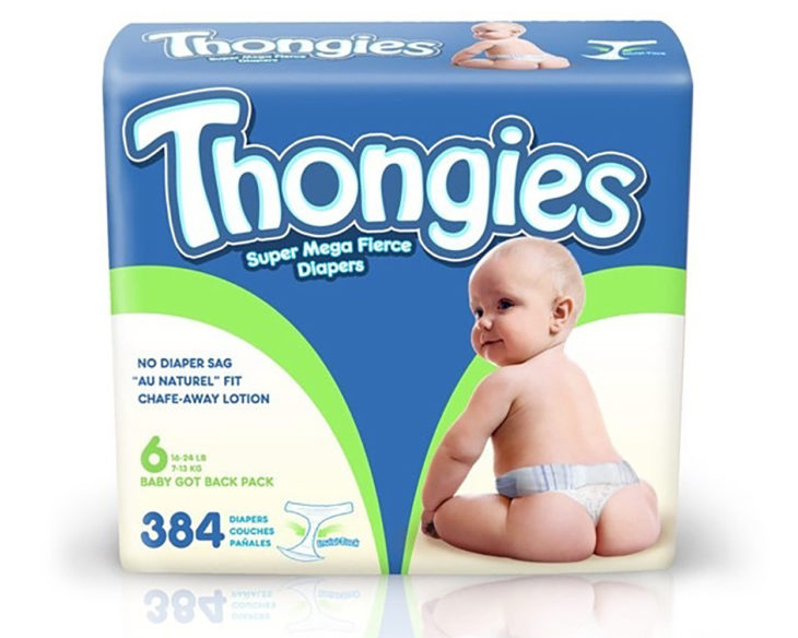 Pañales tanga para bebés