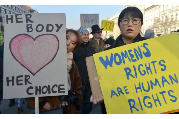 marcha de las mujeres e la república checa