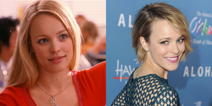 rachel adams antes y después de mean girls