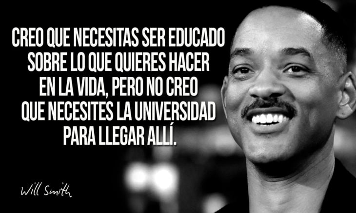 frase de will smith sobre educación