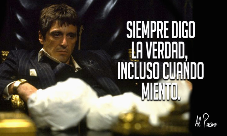 frase de al pacino sobre contar la verdad