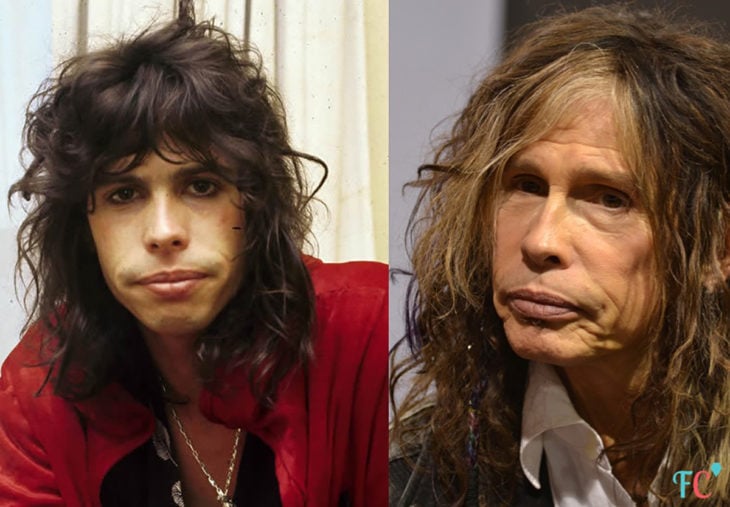 Steven Tyler antes y después