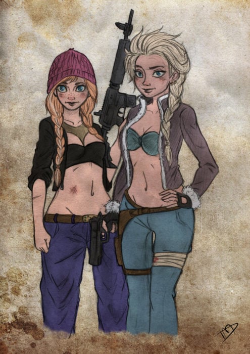 Elsa y Ana
