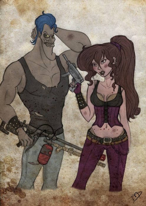 Megan y Hades