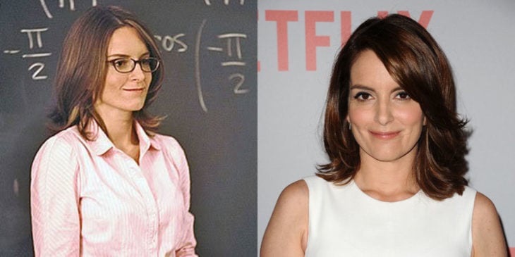 tina fey antes y después de mean girls