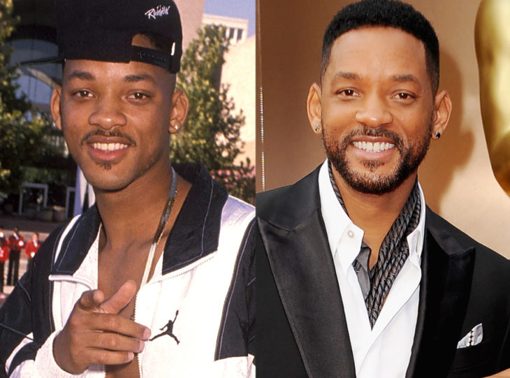 will smith antes y ahora