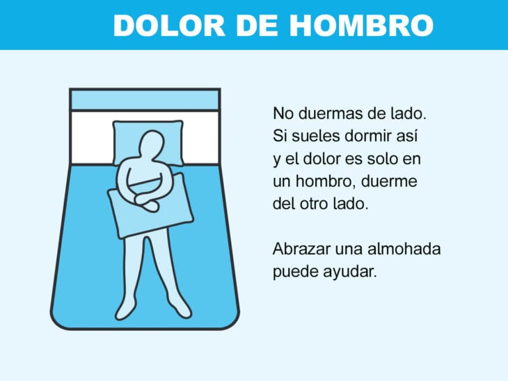 Cómo solucionar problemas en la cama - dolor hombros 