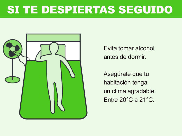 Cómo solucionar problemas en la cama - te despiertas 