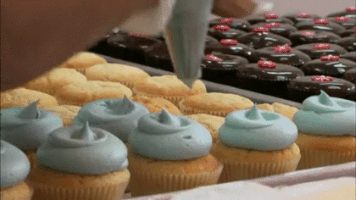 cupcakes azules
