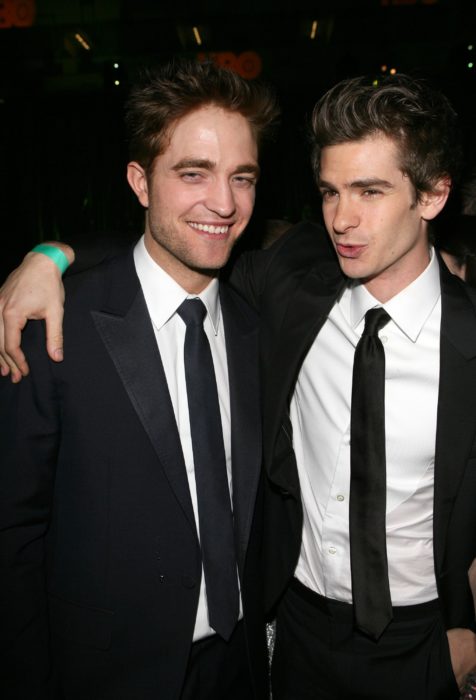  Andrew Garfield y Robert Pattinson