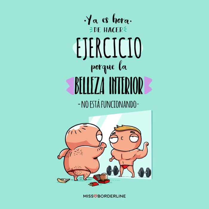 ilustraciones es hora de hacer ejercicio