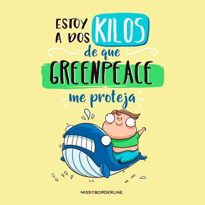 ilustraciones dos kilos green peace