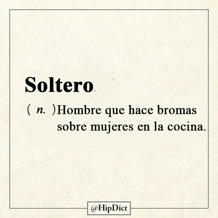 Diccionario honesto soltero