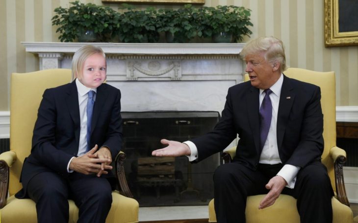 Batalla Photoshop Donald Trump y el primer ministro de Canadá