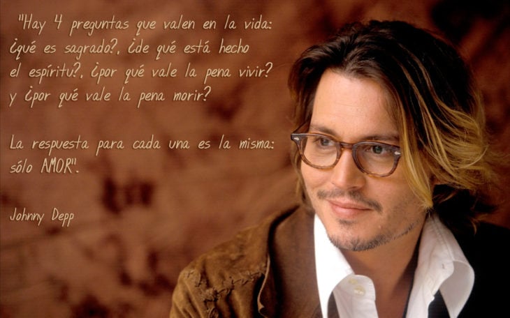 Frases Johnny Depp, 4 preguntas