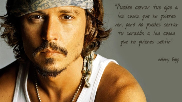 Frases Johnny Depp, corazón