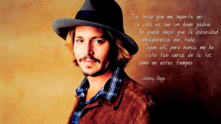 Frases Johnny Depp, ser padre