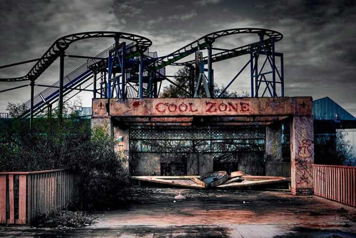 parque de diversiones abandonado