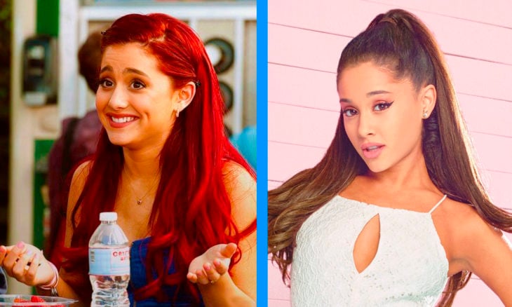 ariana grande antes y después