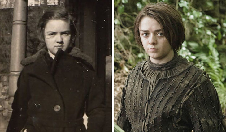  Arya Stark y una chica de 1936