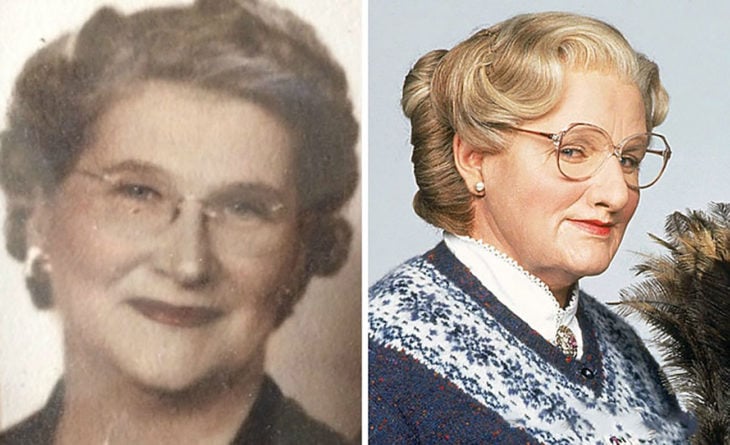 bisabuela luce como mrs doubtfire